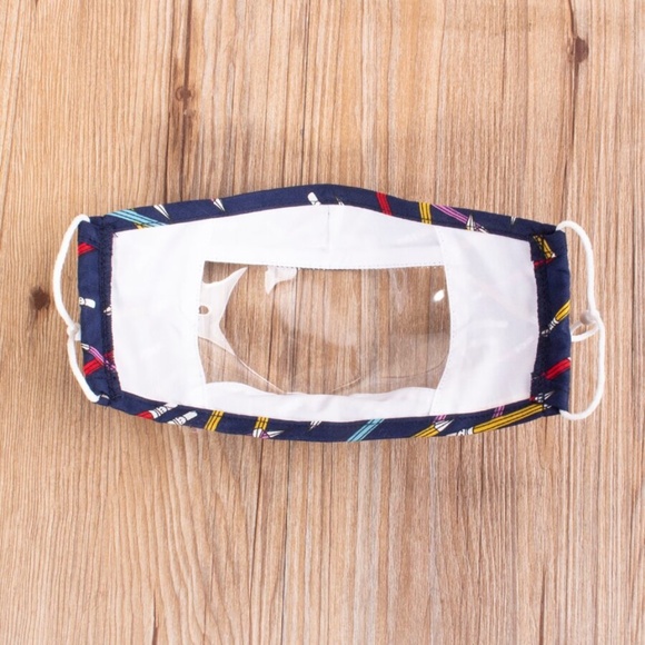 last one‼️ Teacher Clear Window Face Mask - Picture 2 of 7